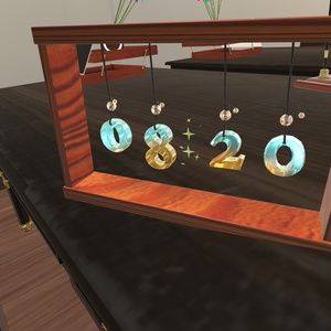 【無料】【VRChat想定】Gem Clock