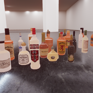 Alcohol Pack! 26 3D Models!