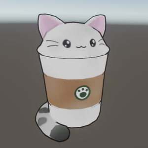 Free Coffee Cat Plushie