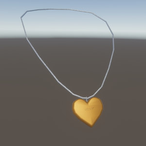 Free Heart Necklace Prefab