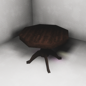 Old Game Table Prefab
