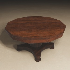 Free Circular Table Prefab