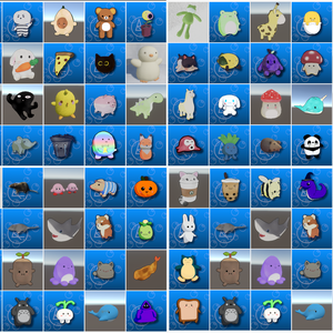 Plushie Pack (DOWNLOAD EVERY PLUSHIE AT ONCE)