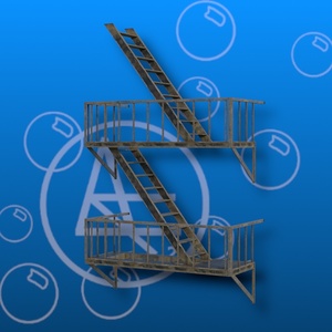 Free Fire Escape Prefab