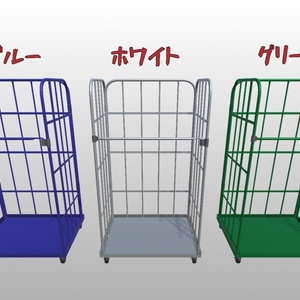 カゴ台車【3Dモデル】 缩略图 2