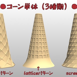 アイスクリームコーン帽子 缩略图 2