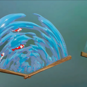 FREE！锦鲤水扇 Koi Water Fan Unity Shader 缩略图 7
