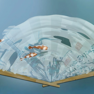 FREE！锦鲤水扇 Koi Water Fan Unity Shader 缩略图 6