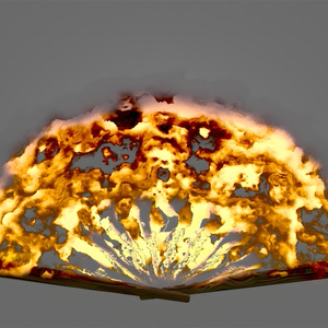 FREE! 凤凰火扇 Phoenix Fire Fan Unity Shader 缩略图 4