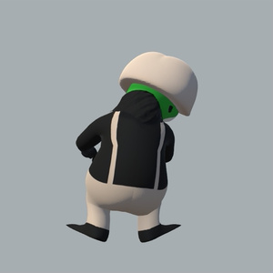 FREE! 鸡你太美蛙 / 小黒子のカエル / iKun Costumed Frog 缩略图 4