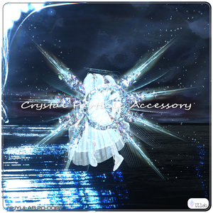 YUYULAB 20-0087 Accessory クリスタルパーティクルアクセサリー 【MA対応・VRChat想定】