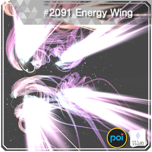 YUYULAB #2091 Accessory エネルギーウィング 【VRchat想定】 缩略图 10