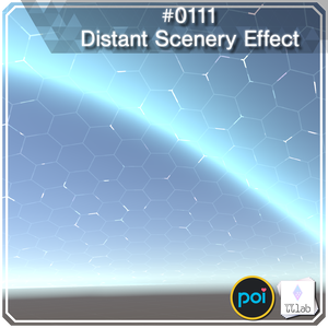 YUYULAB 40-0111 WorldEffect ワールド向け遠景エフェクト【VRchat想定】