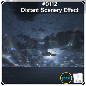 YUYULAB #0112 Effect Distant view effect for world [Assumed VRchat].