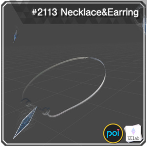 YUYULAB #2113 Accessory ネックレス＆イヤリング【VRchat想定】 缩略图 8