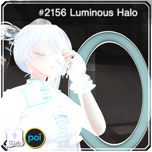 ［セール中］YUYULAB #2156 Accessory ルミナスヘイロウ【VRchat想定】 缩略图 6