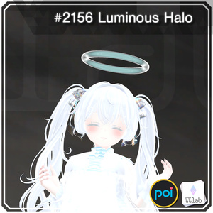 ［セール中］YUYULAB #2156 Accessory ルミナスヘイロウ【VRchat想定】 缩略图 3