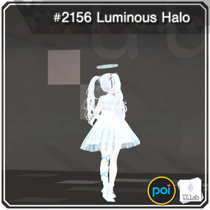 ［セール中］YUYULAB #2156 Accessory ルミナスヘイロウ【VRchat想定】 缩略图 4