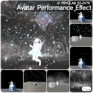 YUYULAB 22-0175 AvatarEffect アバターパフォーマンスエフェクト 【MA対応・VRchat想定】