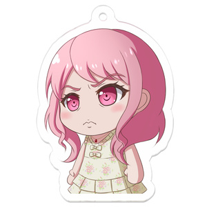 キリッと彩ちゃんアクリルキーホルダー