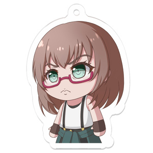 キリッと麻弥ちゃんアクリルキーホルダー