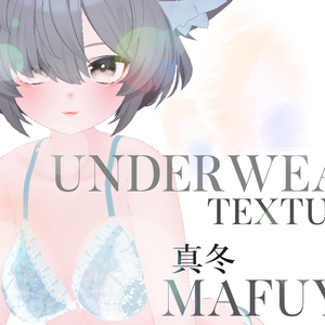 簡単導入◇真冬専用◇アンダーウェア　 テクスチャ◇Underwear Texture