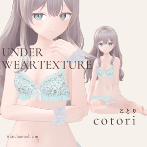 簡単導入◇ことり-COTORI-専用◇◇アンダーウェア テクスチャ◇Underwear Texture