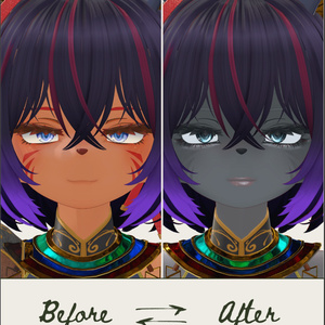 シャンテト-Shantet-専用◇メイク＆銀河の瞳テクスチャ◇MAKE＆GalaxyEyeTexture 缩略图 12