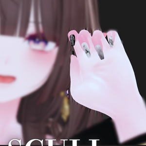 E_NAIL 専用マテリアル「scull」