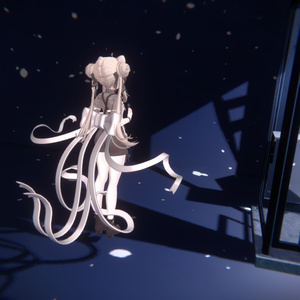 【VRChat想定】リボン型触手