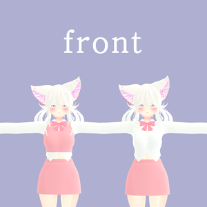 【舞夜(Maya)用】 대충 만든 교복 / 適当に作った制服