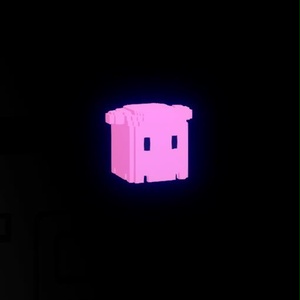 ボクセルわんぱくアバター第一弾　ボクセルメンダコ【MagicaVoxel製】