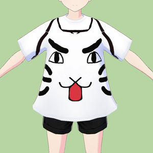 男前猫シャツ