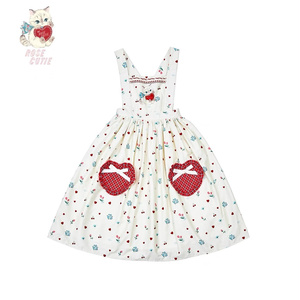 【Rose Cutie】Red Heart Dolls with Pipiエプロンドレス