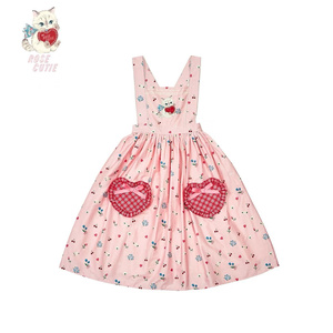 【Rose Cutie】Red Heart Dolls with Pipiエプロンドレス