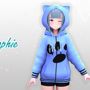 オリジナル3Dキャラクタ "Sophie V2"