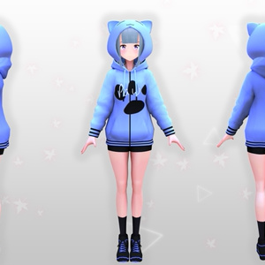 オリジナル3Dキャラクタ "Sophie V2"