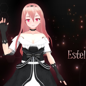 オリジナル3Dキャラクタ "Estelle"