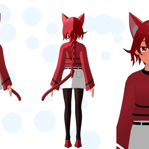 オリジナル3Dキャラクタ "Rena"