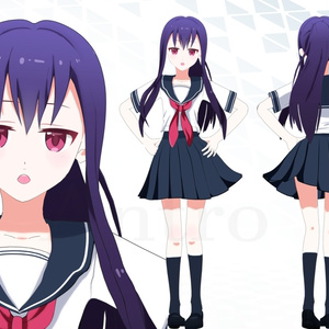 オリジナル3Dキャラクタ "Rika"