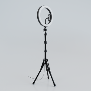 【3D】撮影用リングライト(.c4d + .fbx)