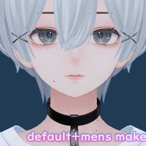森羅shinra男化粧mens makeup + ブレンドシェイプ一覧(特殊)BlendShapes + 髪色hair color 缩略图 6