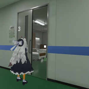 【VRChat】掴んで開くドアギミック(スライドドア＆スイングドア)【Udon】 缩略图 4