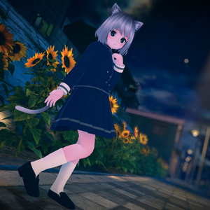 【50+アバター対応】王立魔法学園指定制服 缩略图 8