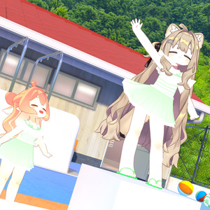 【16+アバター対応】ちっちゃい子用みずぎ 缩略图 9
