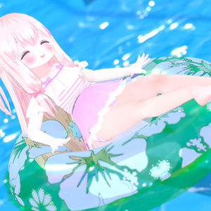 【16+アバター対応】ちっちゃい子用みずぎ 缩略图 5