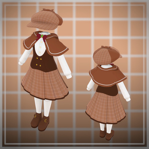 【16+アバター対応】探偵さんごっこ衣装 缩略图 2