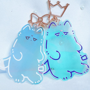 ネコチヤンのかわいいアクリルキーホルダー