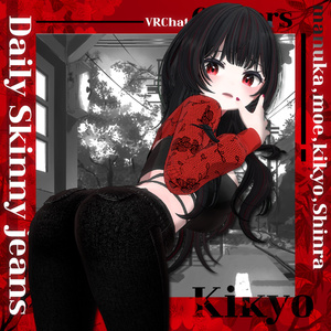 【7アバター対応】 Daily Skinny jeans 【VRChat向け衣装モデル】 缩略图 7