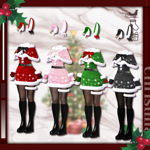 【7アバター対応】 Bunny Santa 缩略图 12